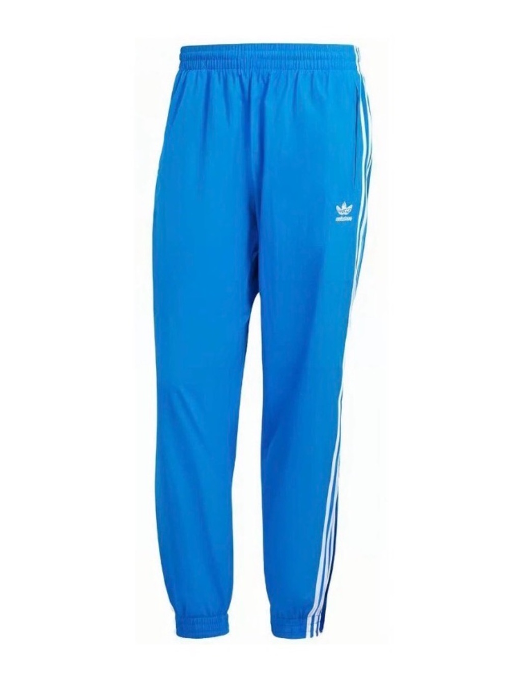 Adidas Originals cobalt blue windbreaker track pants jogger EUC small